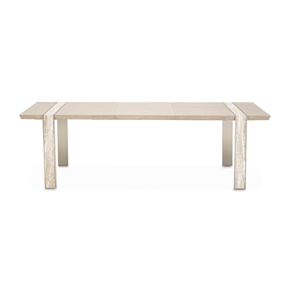 Lotus Bay Narrow Rectangular Dining Table - Sand