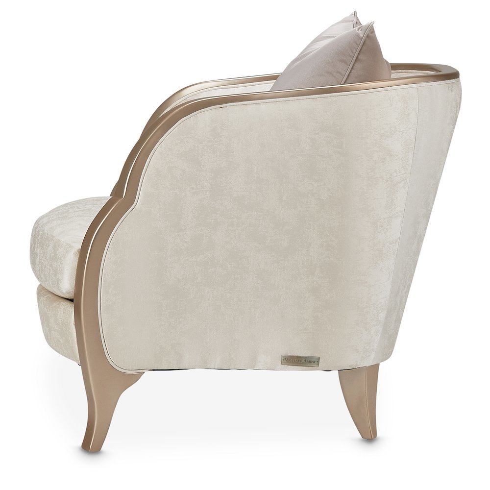 Malibu Crest Accent Chair - Cloud White/Chardonnay