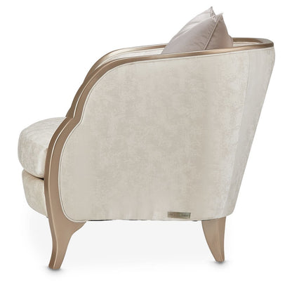 Malibu Crest Accent Chair - Cloud White/Chardonnay