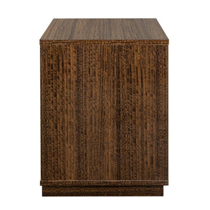 Kayner 2-Drawer Nightstand - Charcoal