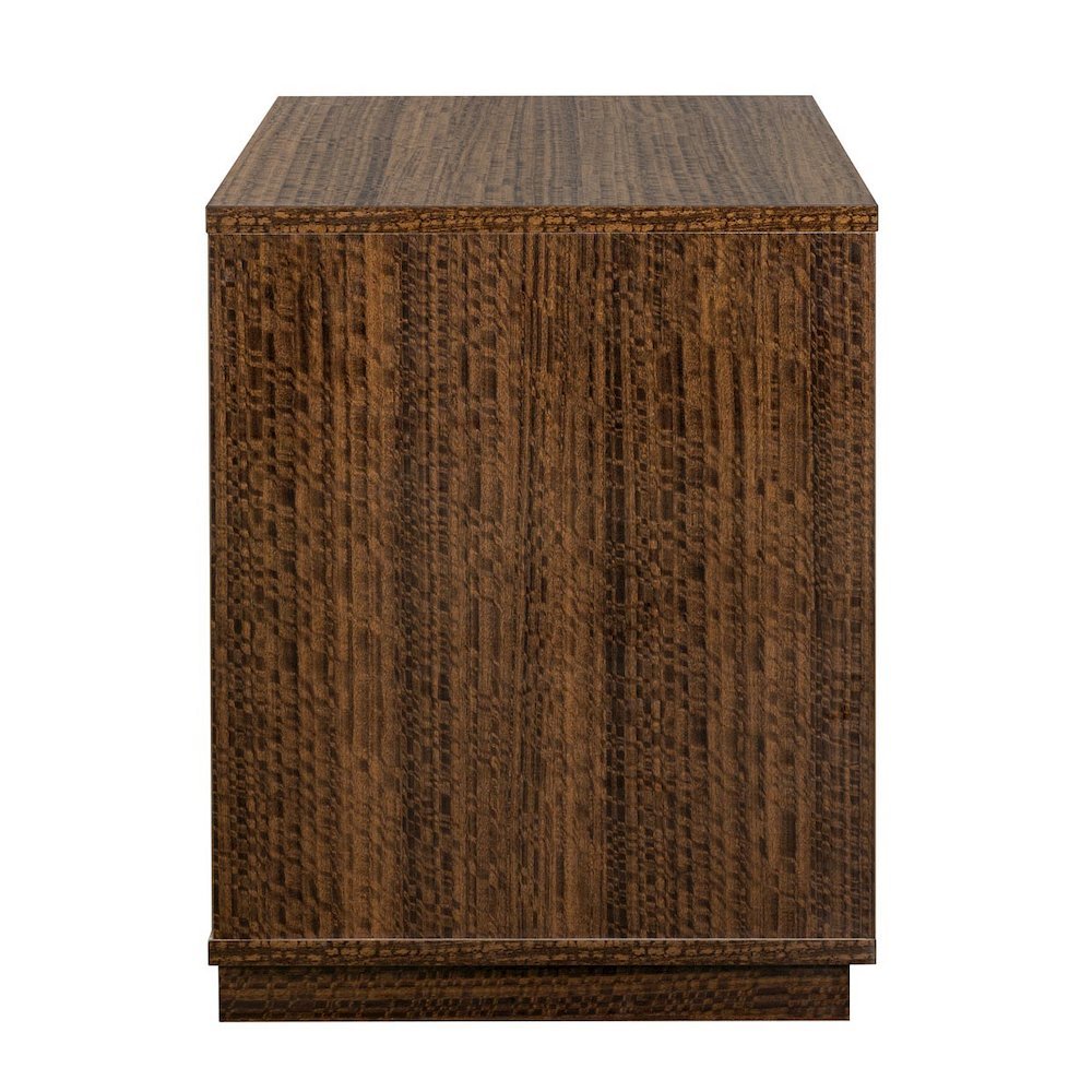 Kayner 2-Drawer Nightstand - Charcoal