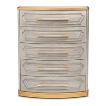 St. Charles 5-Drawer Highboy Chest - Dove Gray