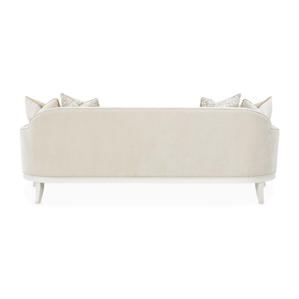 La Marisia Chenille Sofa - Tranquil/Creamy Pearl