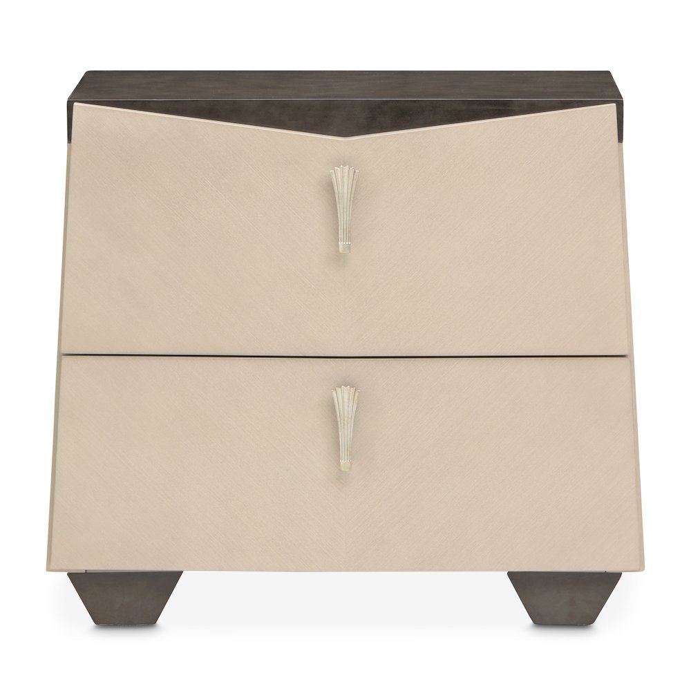 Fantosini Nightstand - Silver Mist
