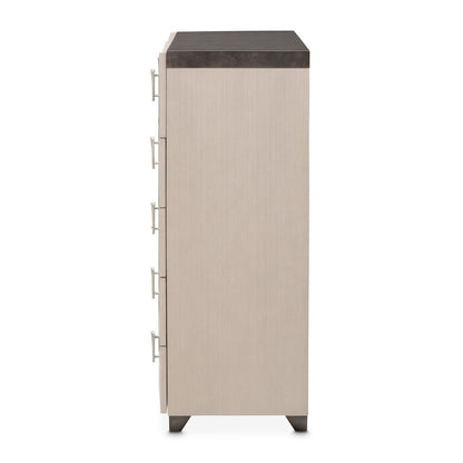 Fantosini 10-Drawer Mule Chest - Silver Mist
