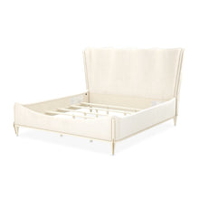 La Terrazza King Panel Bed - Creamy Pearl