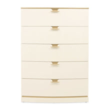 La Terrazza 5-Drawer Chest - Creamy Pearl