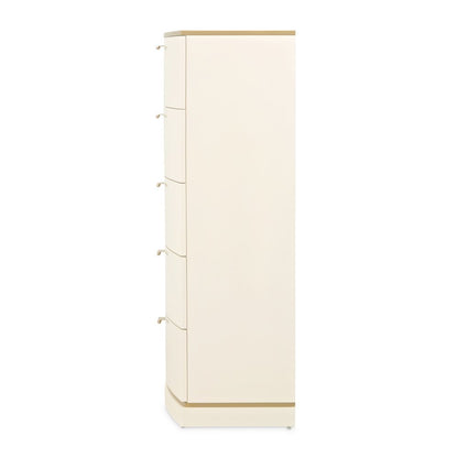 La Terrazza 5-Drawer Chest - Creamy Pearl