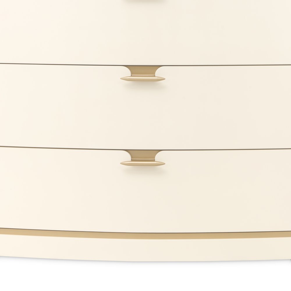 La Terrazza 5-Drawer Chest - Creamy Pearl