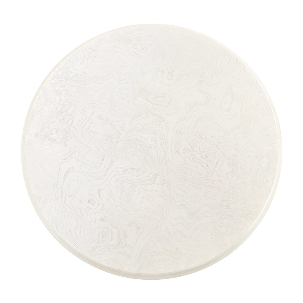 La Terrazza 54" Round Dining Table - Creamy Pearl