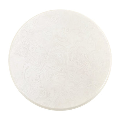 La Terrazza 54" Round Dining Table - Creamy Pearl