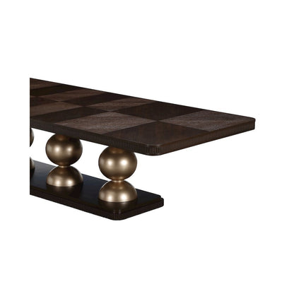 West Kensington Rectangular Dining Table - Medium Espresso