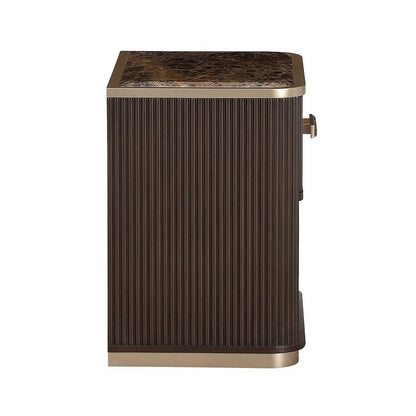 West Kensington 1-Drawer Nightstand - Medium Espresso