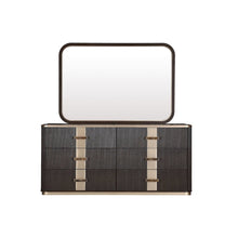 West Kensington Dresser with Mirror - Medium Espresso