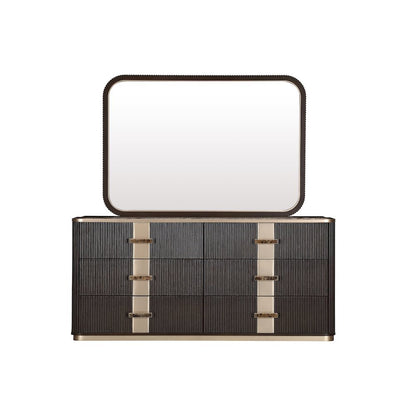 West Kensington Dresser with Mirror - Medium Espresso