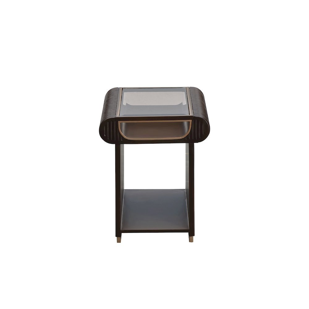 West Kensington End Table - Medium Espresso