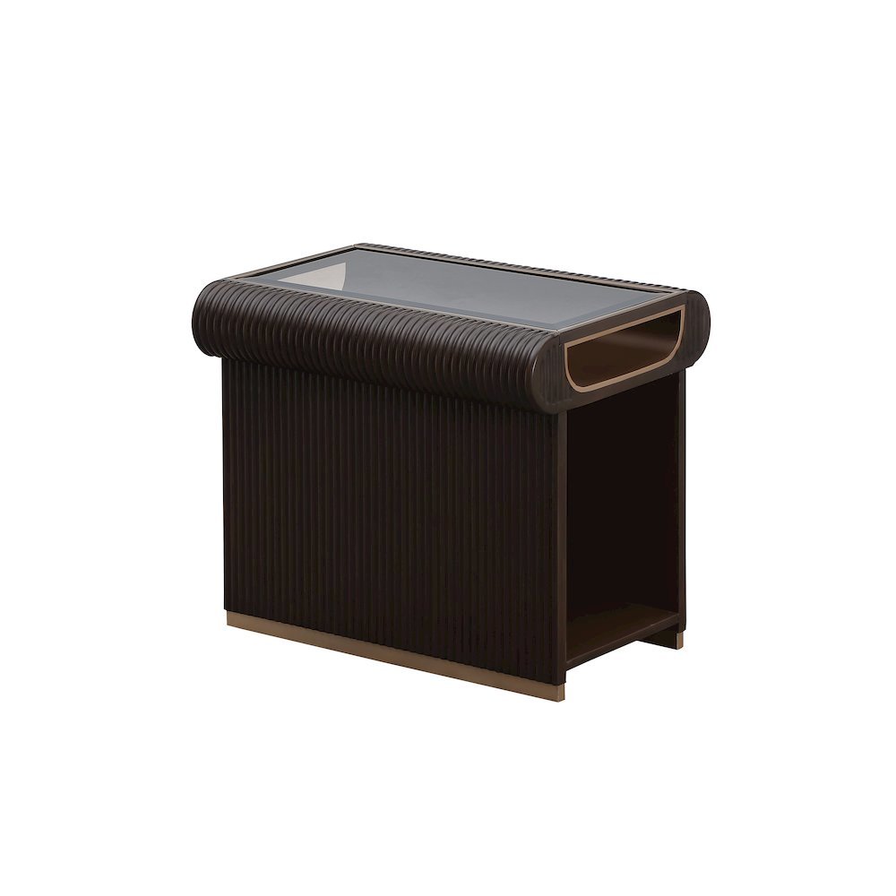 West Kensington End Table - Medium Espresso