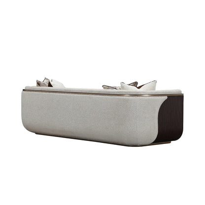 West Kensington Sofa - Buff/Medium Espresso