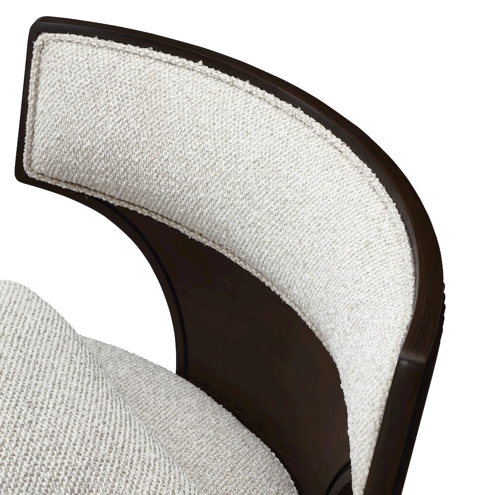 West Kensington Chaise - Buff/Medium Espresso