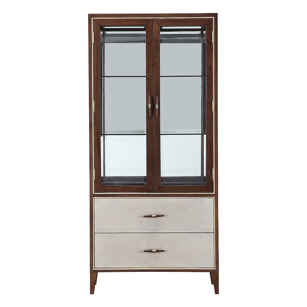 Houston Display Cabinet - Walnut