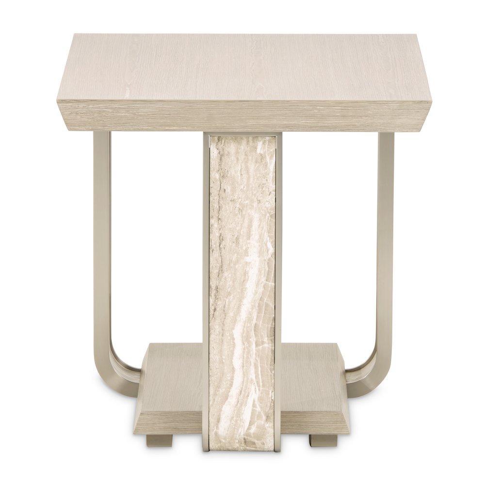 Lotus Bay End Table - Sand