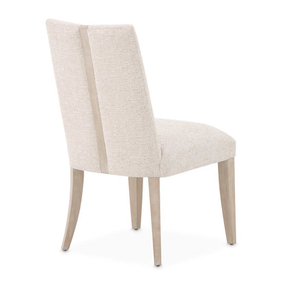 Lotus Bay Dining Side Chair, Set of 2 - Tusk/Sand