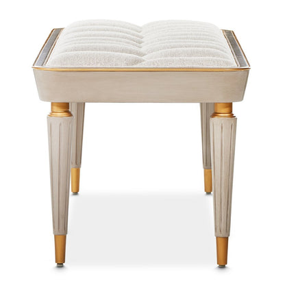 St. Charles Bench - Dove Gray