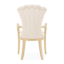 Fantosini Dining Arm Chair, Set of 2 - Natural/Gold