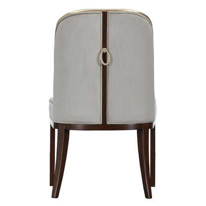 Houston Dining Side Chair, Set of 2 - Porcini/Walnut