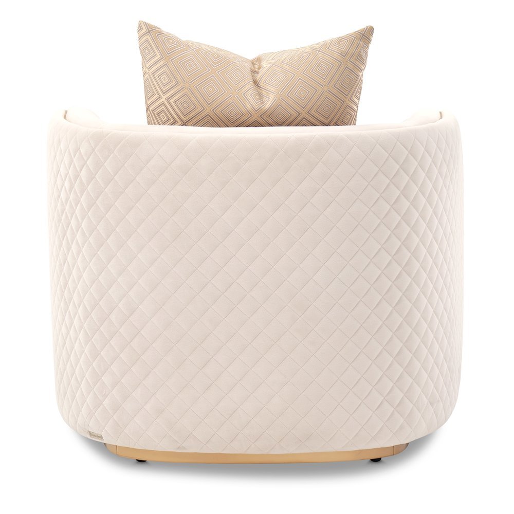 Beige Accent Chair – Comfy Reading Chair and Living Room Arm Chair Design