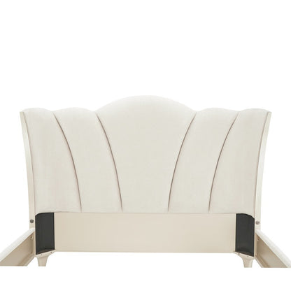 La Marisia Upholstered King Bed - Tranquil/Champagne Gold