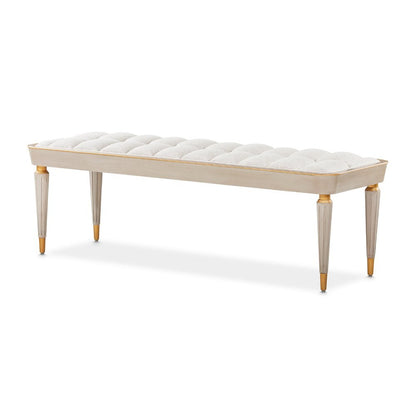 St. Charles Bench - Dove Gray