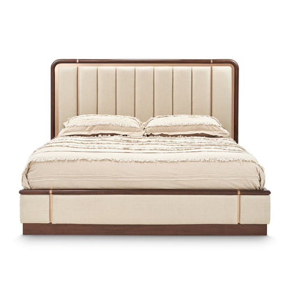 Mason Park King Lift Up Storage Bed - Umber