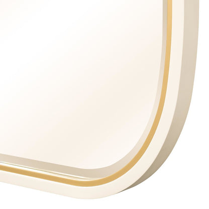 Scotts Square Wall Mirror - Light Champagne