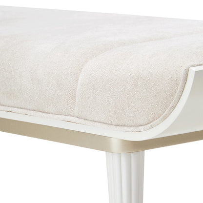 La Marisia Accent Bench - Tranquil/Creamy Pearl