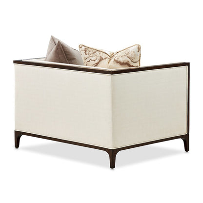 Belmont Place Matching Chair - Cream/Espresso