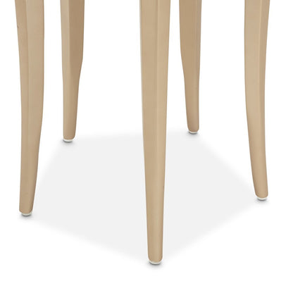 La Rachelle Chairside Table - Champagne