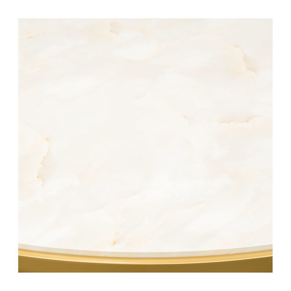 Scotts Square Round Dining Table - Light Champagne