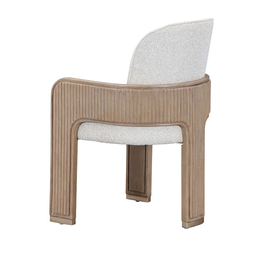 West Kensington Dining Arm Chair - Buff/Sea Salt Caramel