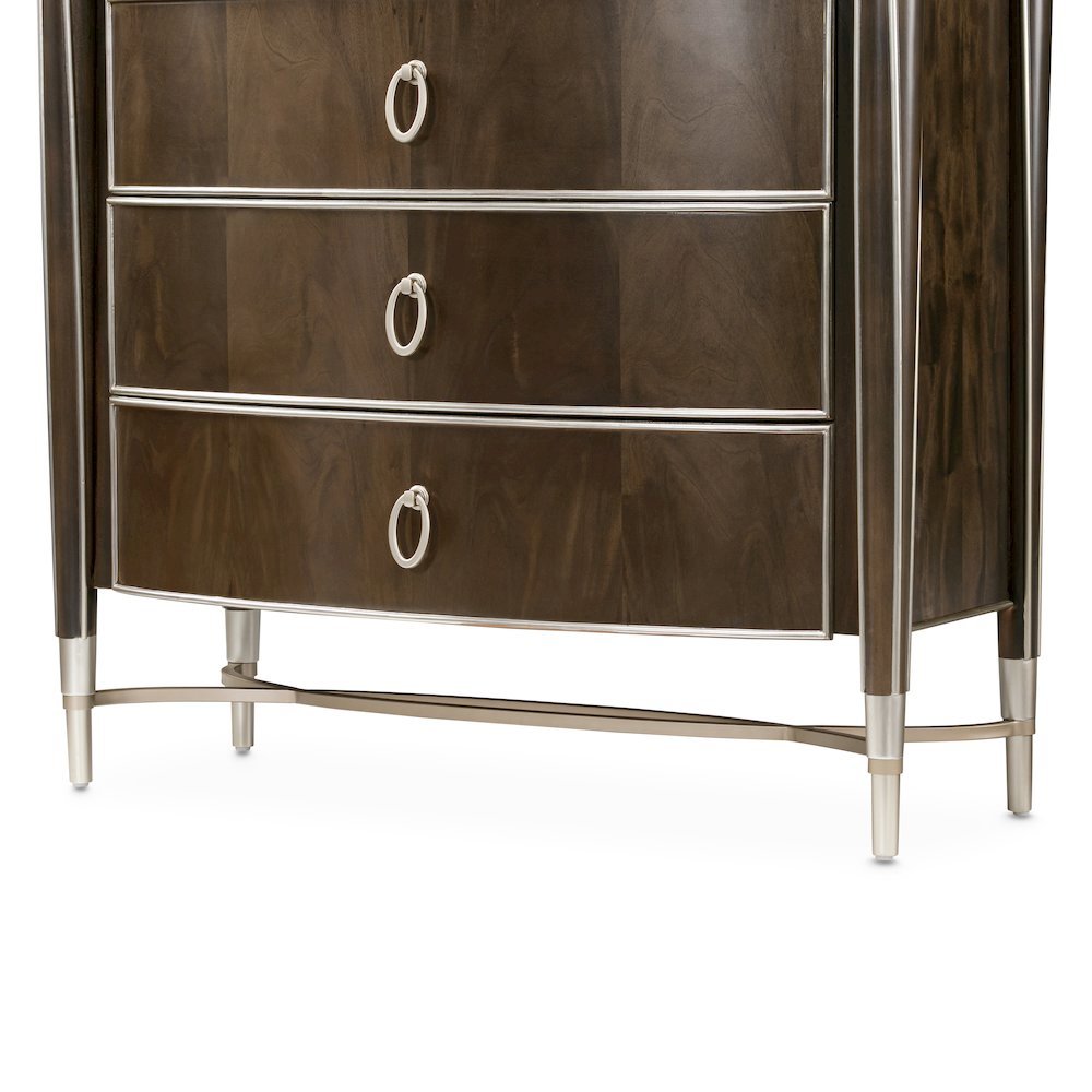 Villa Cherie Highboy Chest - Hazelnut