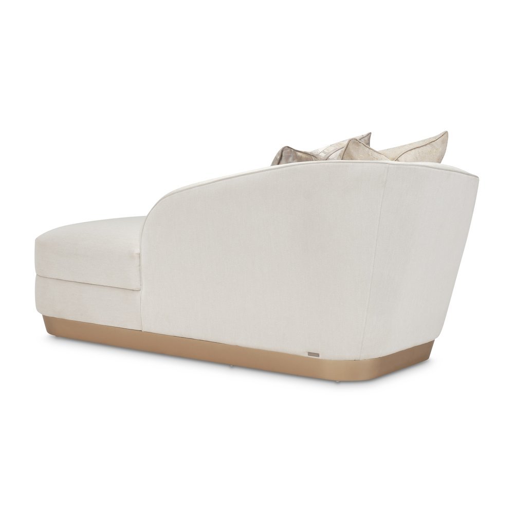 Elegant Chaise Indoor – Beige Fainting Couch and Corner Chaise Lounge Chair