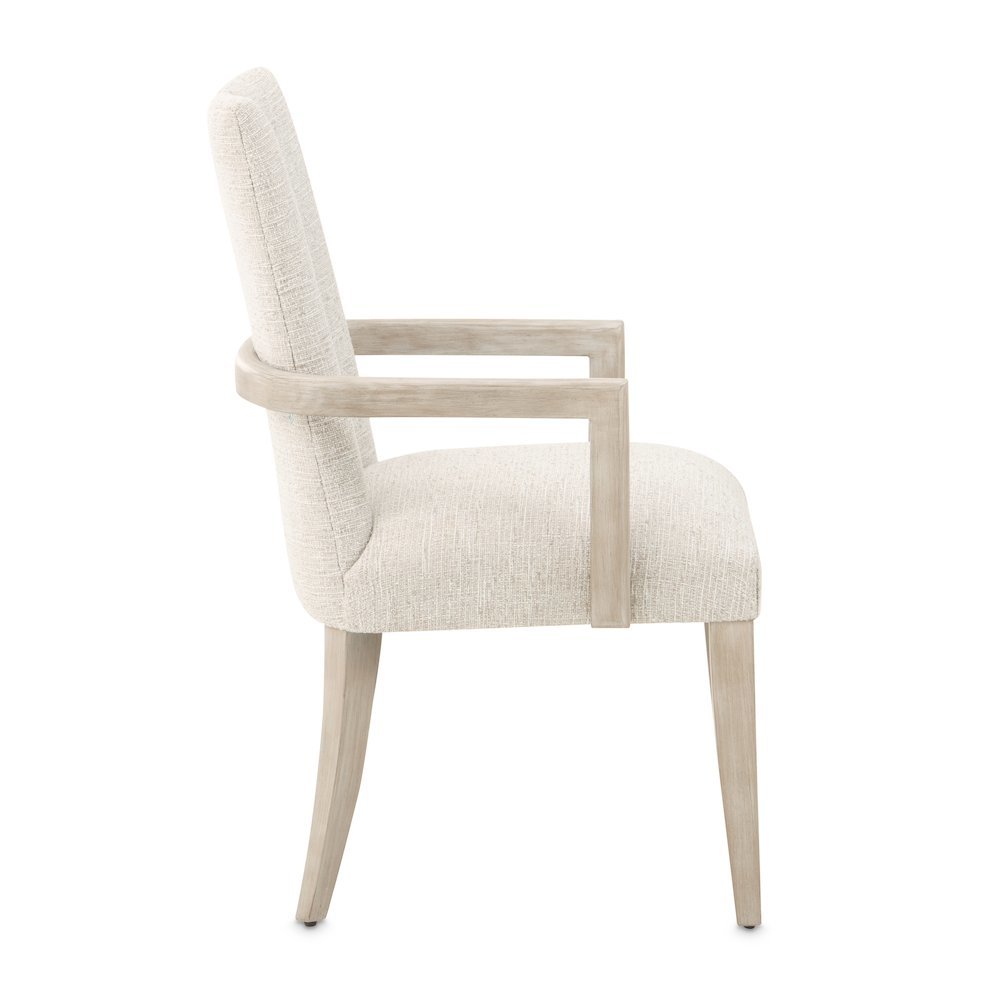 Lotus Bay Dining Arm Chair - Tusk/Sand