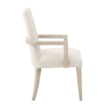 Lotus Bay Dining Arm Chair - Tusk/Sand