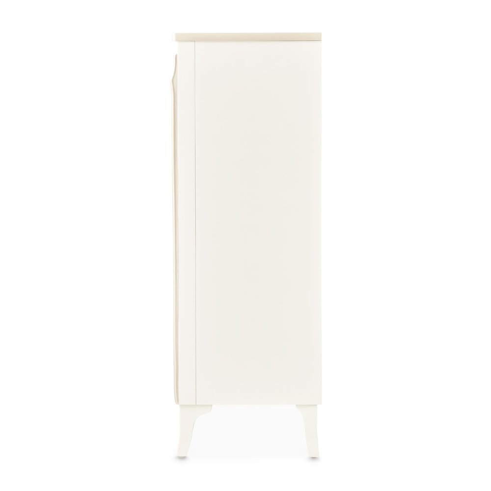 La Marisia 5-Drawer Chest - Creamy Pearl