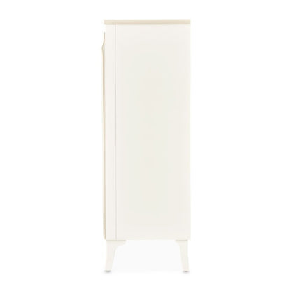 La Marisia 5-Drawer Chest - Creamy Pearl