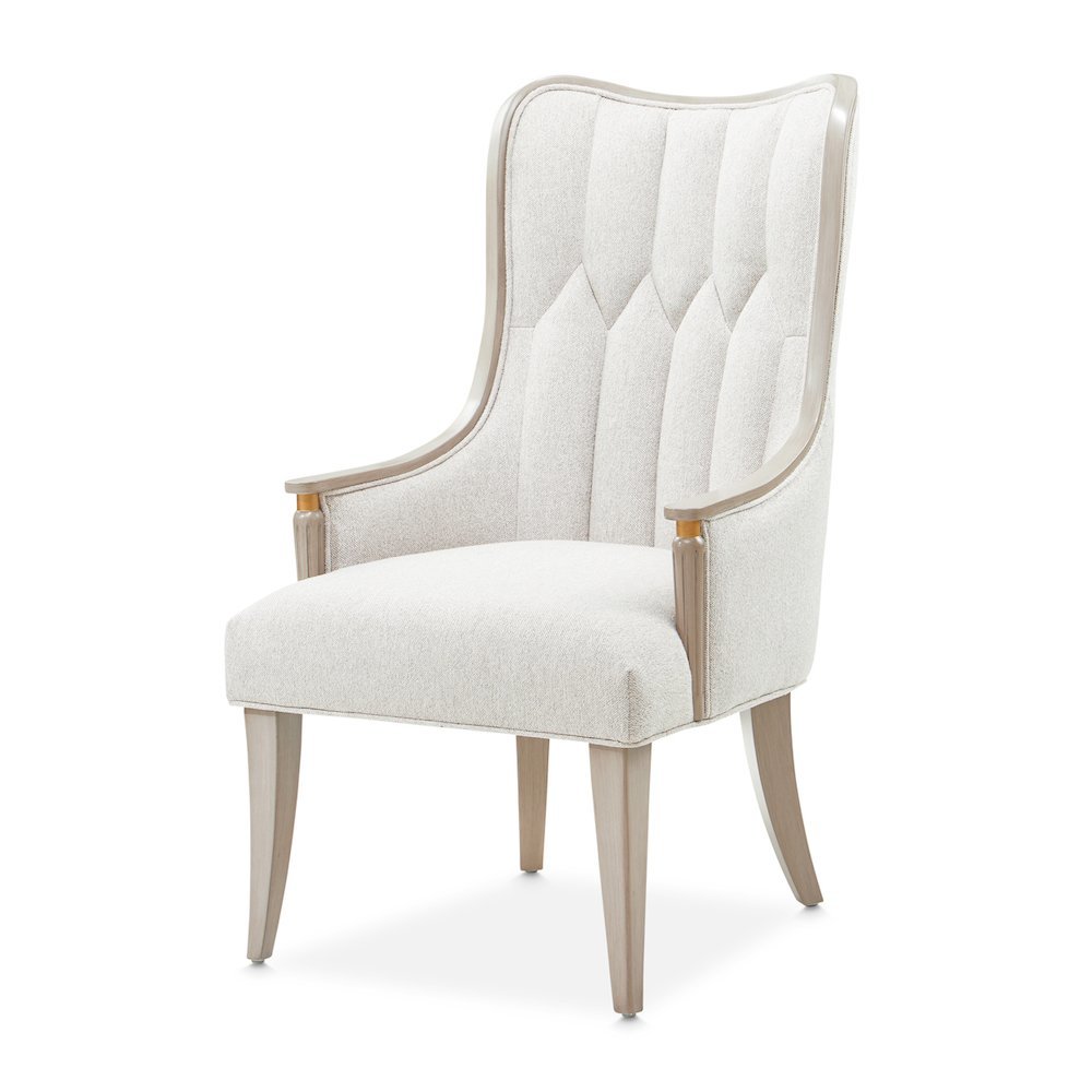 St. Charles Dining Arm Chair - Dove Gray Set of 2