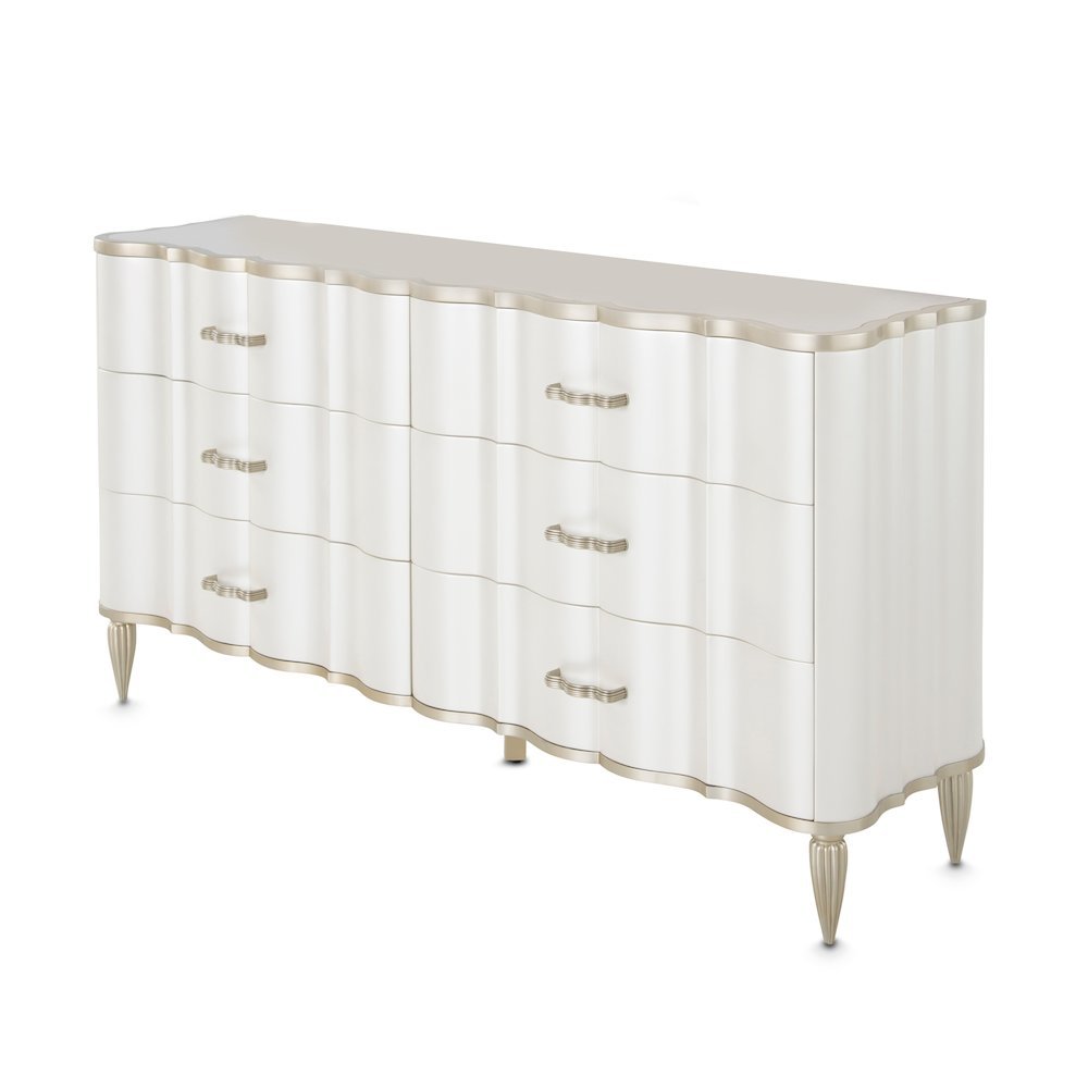London Place Dresser - Creamy Pearl