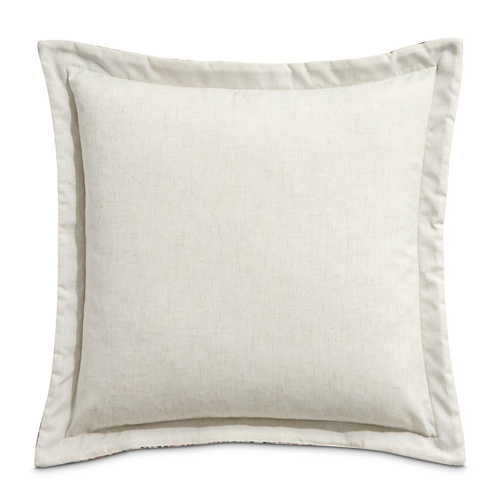 Sundance Wiley 21" Square Throw Pillow, Set of 2 - Gray/Spice