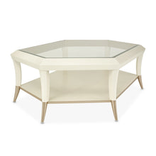 La Rachelle Hexagon Cocktail Table - Champagne