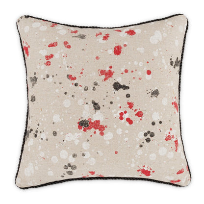 Uptown Downtown Daze 19" Square Throw Pillow, Set of 2 - Firefly